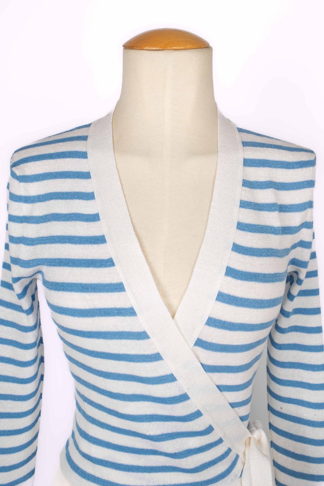 Women's Christian Dior Wrap-Over Top