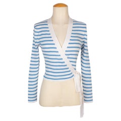Christian Dior Wrap-Over Top
