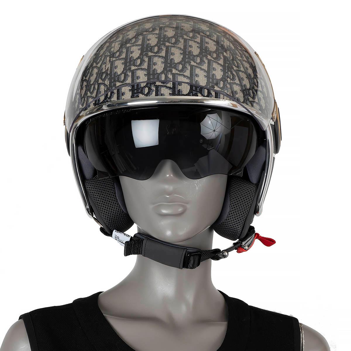 CHRISTIAN DIOR x 946 VESPA navy 2021 OBLIQUE HELMET Hat 2