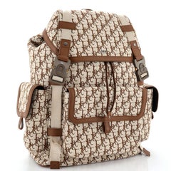 Christian Dior x Cactus Jack Hit the Road Backpack Printed Canvas with Leather