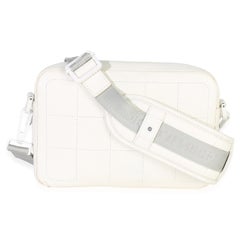 Christian Dior X DANIEL ARSHAM White Grained Calfskin Safari Messenger