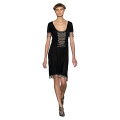 Dior x Galliano Spring 2007 Chainmail & Knit Dress
