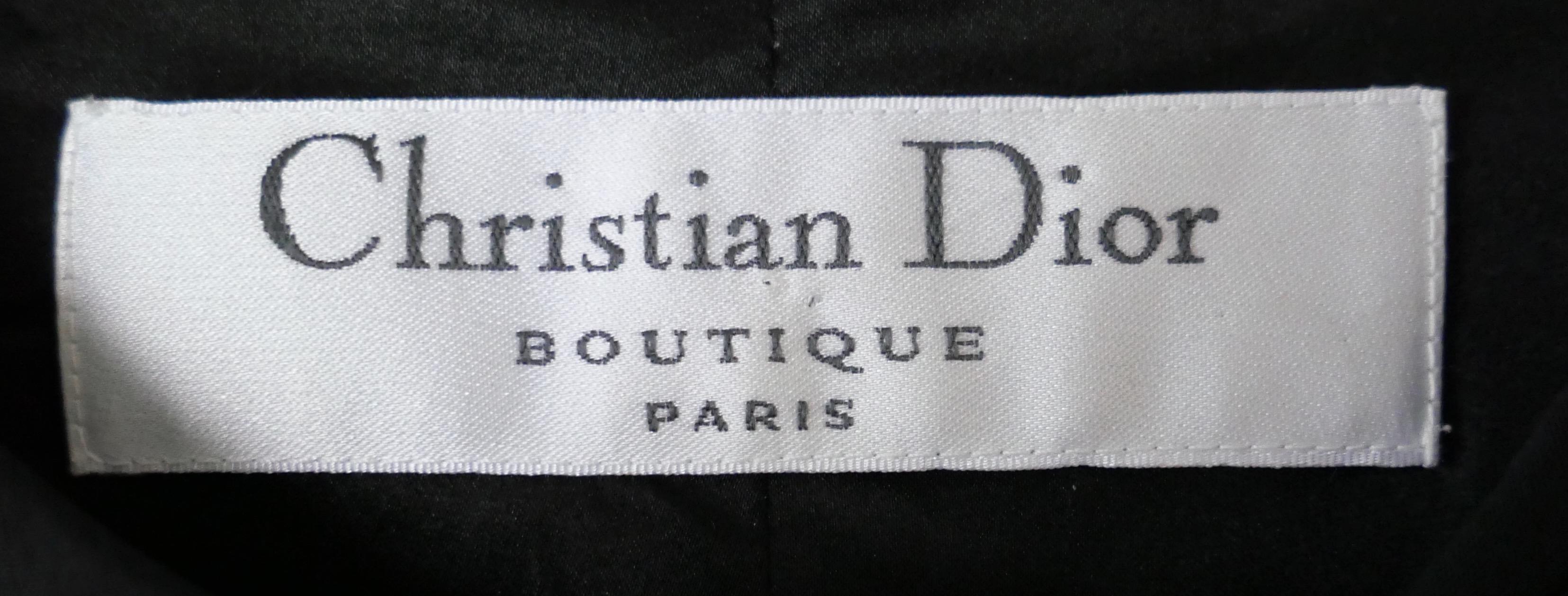 Women's Christian Dior x Galliano SS04 Logo Popper & Zip Slim Biker Jacket For Sale