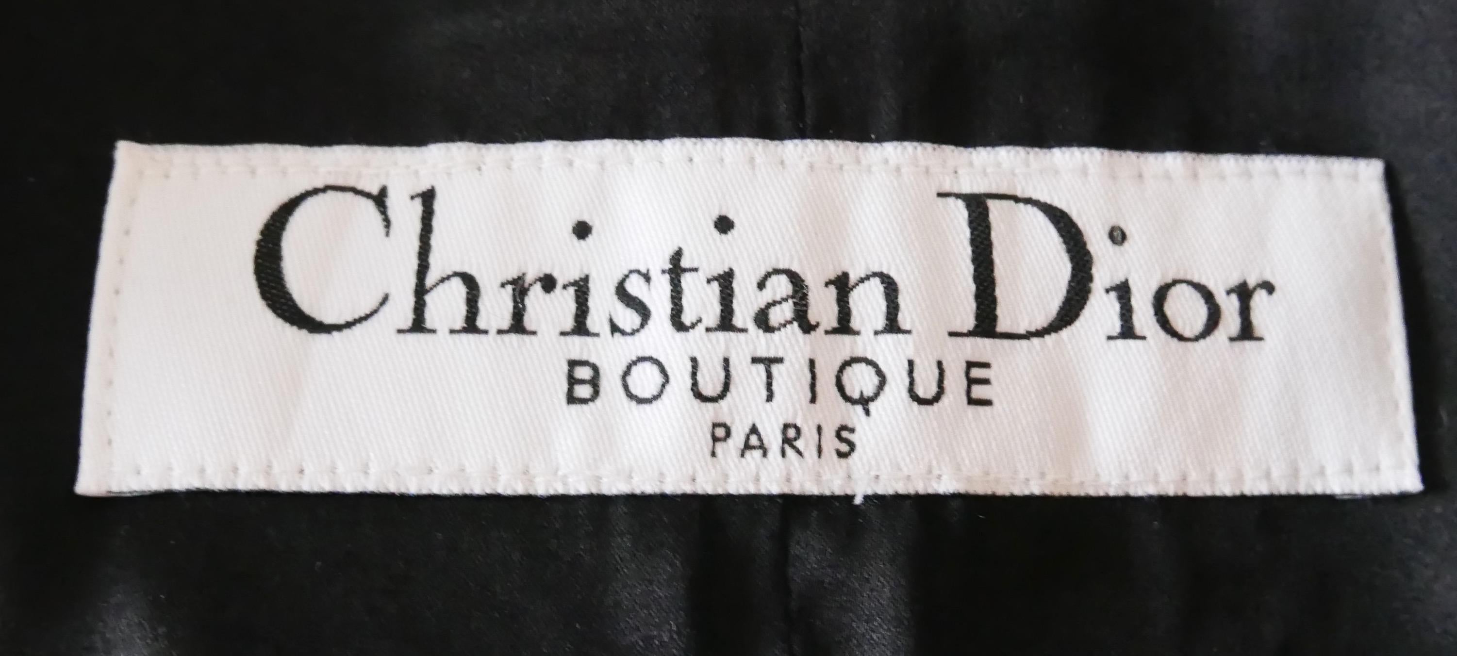 Christian Dior x Galliano SS04 Medallion Coin Trim Jacket For Sale 4