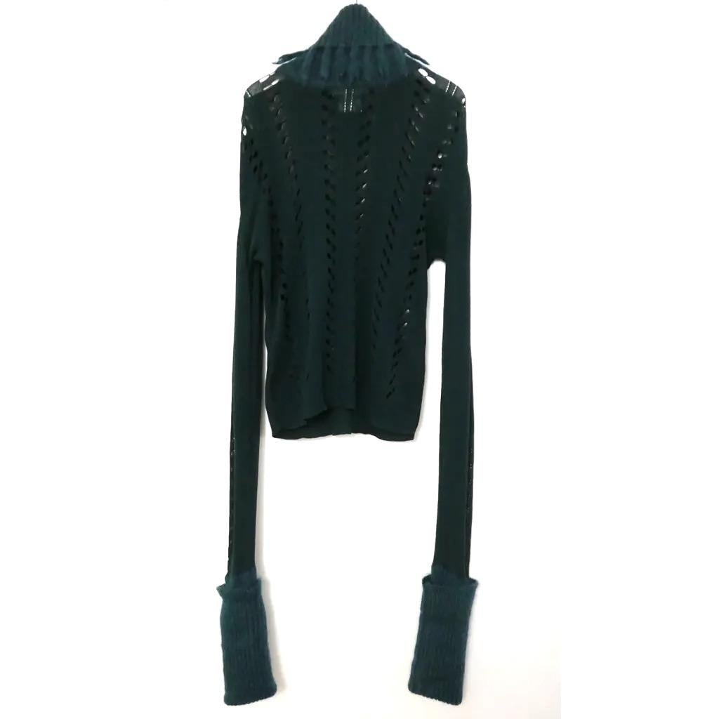 Christian Dior x John Galliano Fall 2009 Fringe Neck Jumper In Excellent Condition For Sale In London, GB