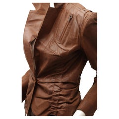 CHRISTIAN DIOR x JOHN GALLIANO, Leather Ensemble "Hardcore Romance", 2003