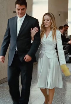 Christian Dior x John Galliano Resort 2008 SATC Carrie Wedding Blazer