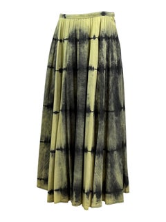 Christian Dior X MARIA GRAZIA CHIURI Primavera 2020 Look 78 Falda Tye Die