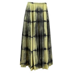 Christian Dior X MARIA GRAZIA CHIURI Primavera 2020 Look 78 Falda Tye Die
