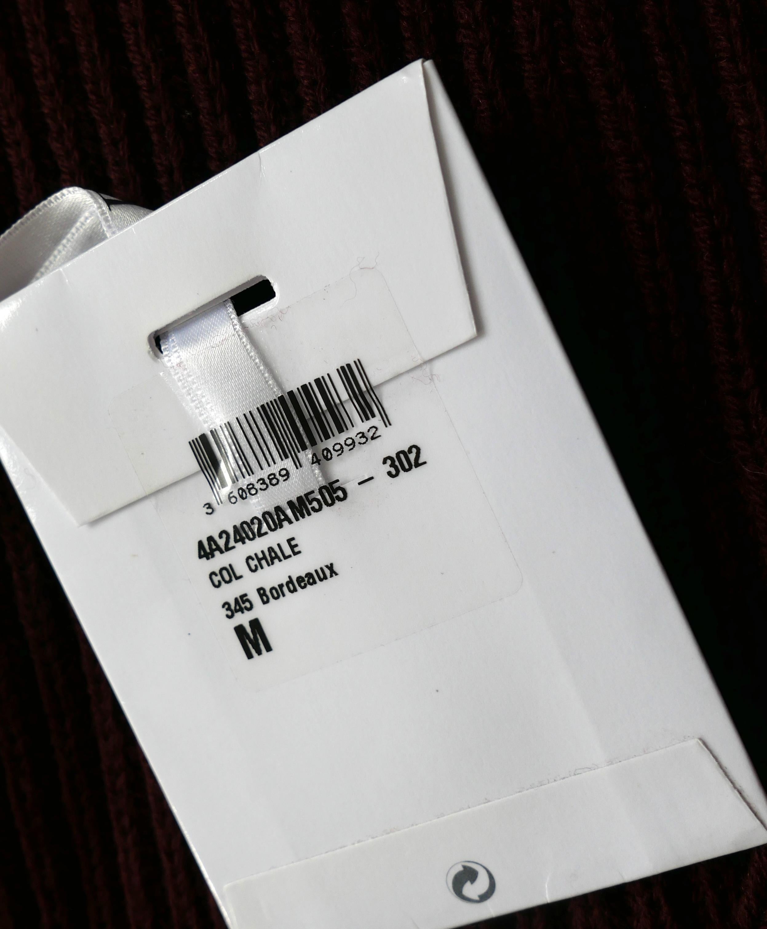 Bufanda Twisted Wrap Christian Dior x Raf Simons Pre-Fall 2014 en venta 1