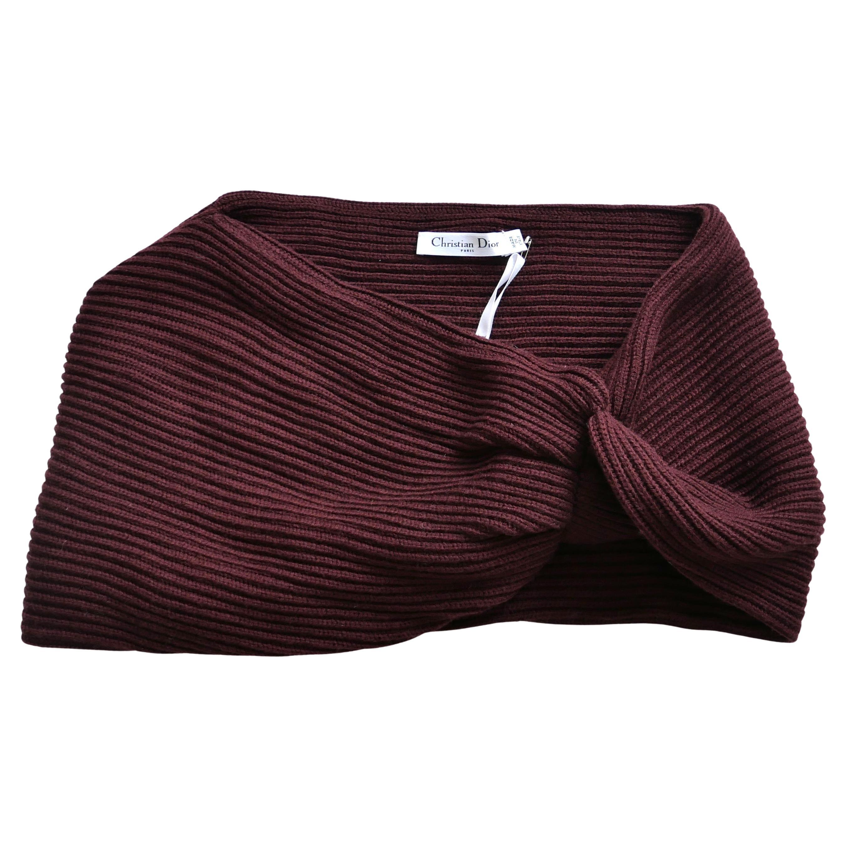 Bufanda Twisted Wrap Christian Dior x Raf Simons Pre-Fall 2014 en venta