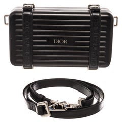 Dior x RIMOWA Carry-On Case Aluminium Dior Oblique Black in Aluminium with  Black-tone - US
