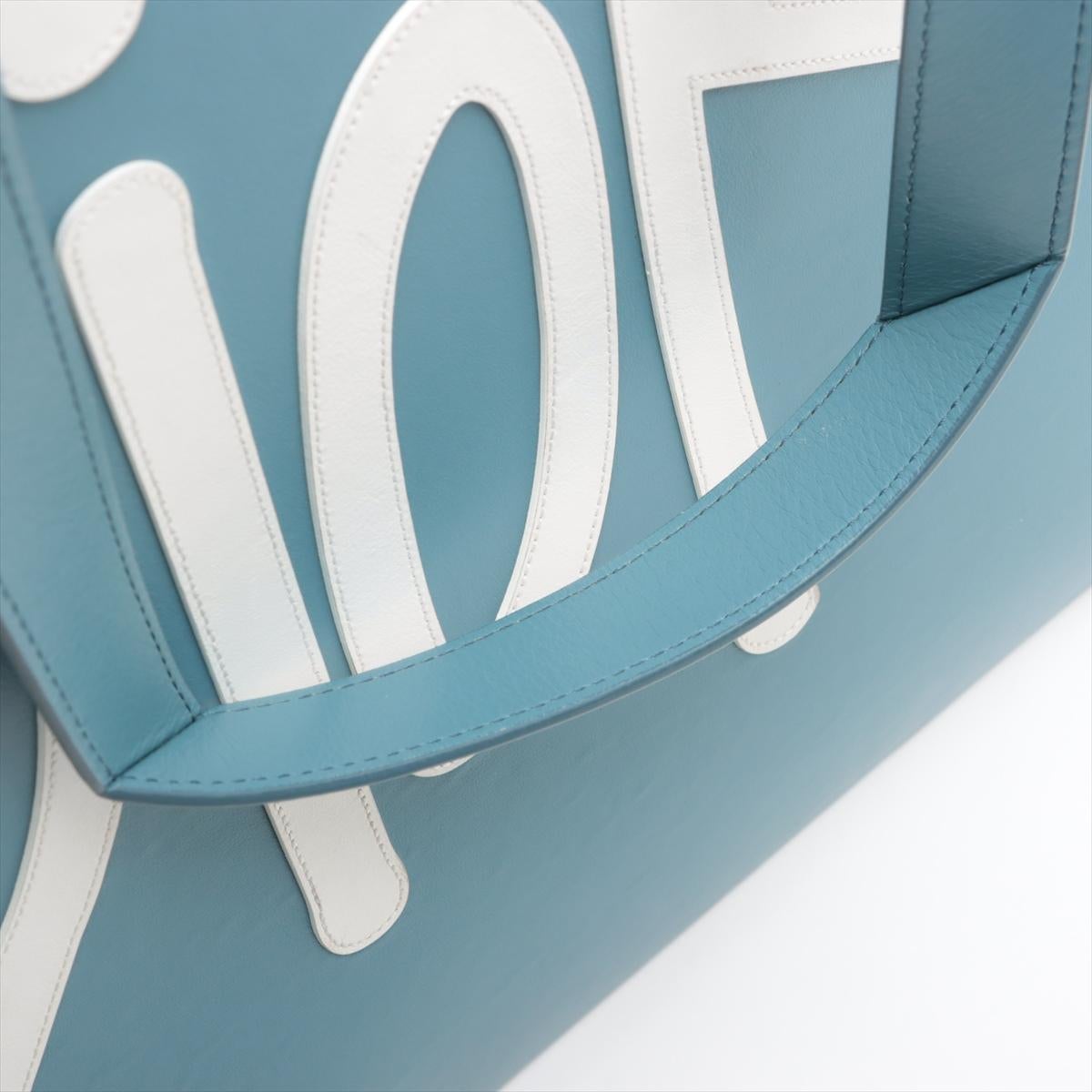 Christian Dior x Shawn Stussy Logo Sac fourre-tout bleu en vente 9