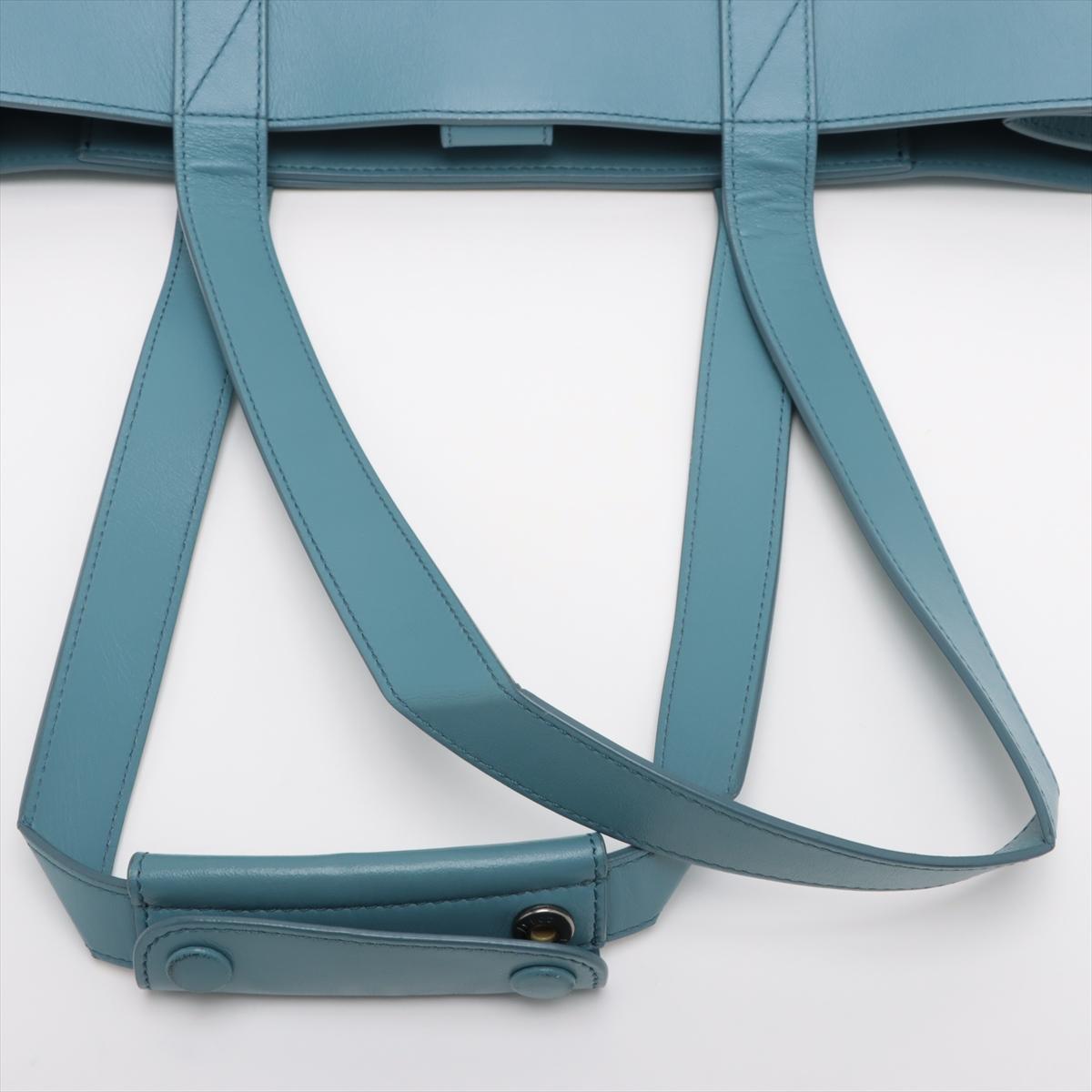Christian Dior x Shawn Stussy Logo Sac fourre-tout bleu en vente 1