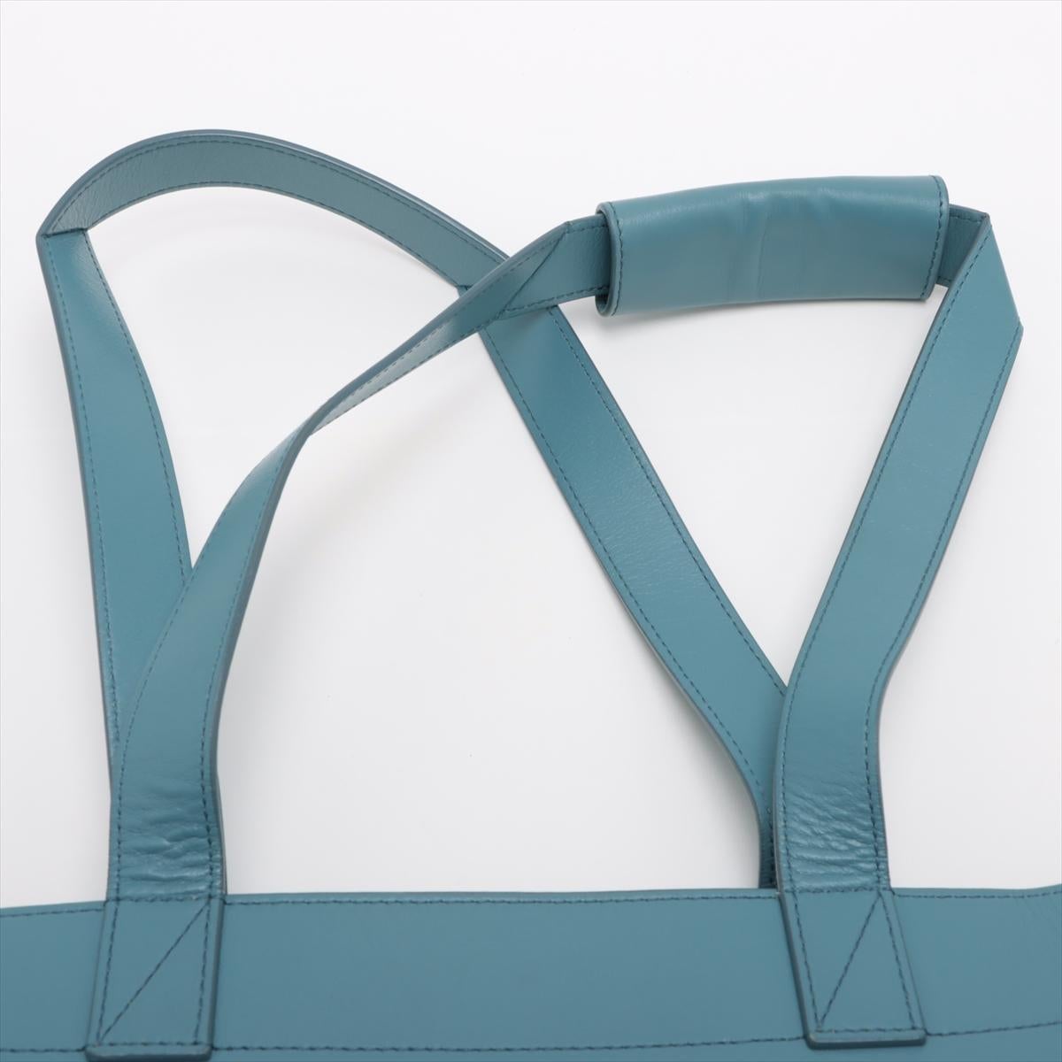 Christian Dior x Shawn Stussy Logo Sac fourre-tout bleu en vente 2