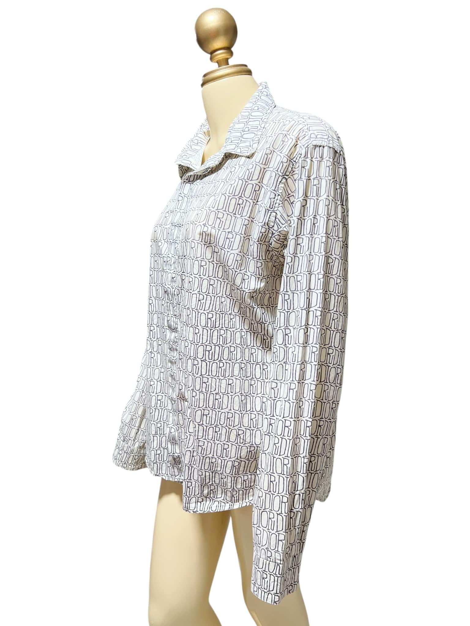 Women's or Men's CHRISTIAN DIOR x Shawn Stussy shirt For Sale