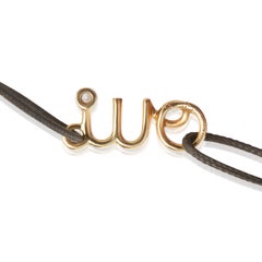Christian Dior Gelbgold Diamant Oui Armband