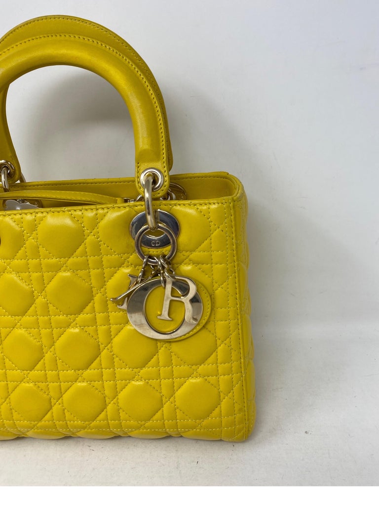 Dior handbags 2019  Yellow handbag, Bags, Yellow leather