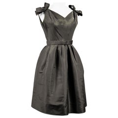 Vintage Christian Dior/Yves Saint Laurent cocktail dress numbered 1014003 C. 1958/1960