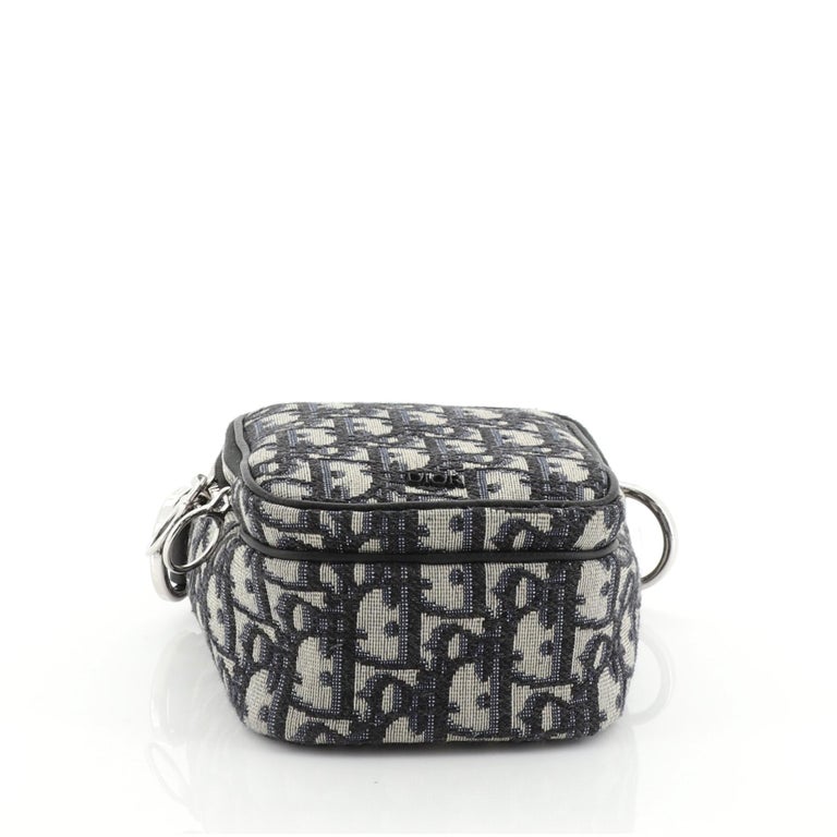 Christian Dior Zip Around Crossbody Pouch Oblique Canvas Mini at 1stDibs dior crossbody pouch