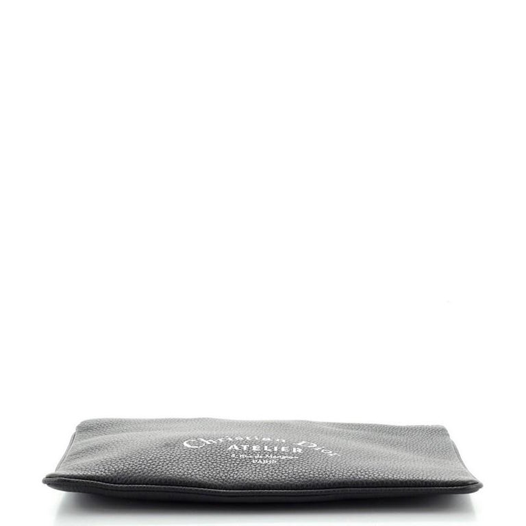 Christian Dior Zip Pouch Leather Small at 1stDibs