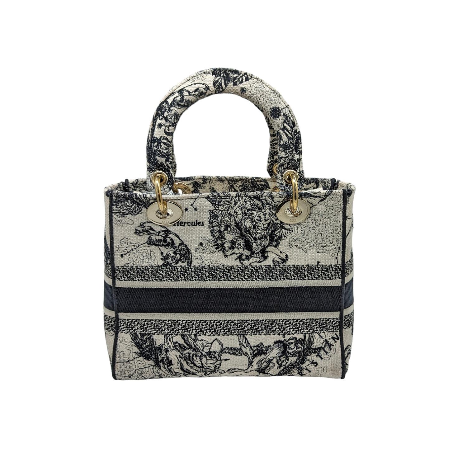 Women's Christian Dior Zodiac Toile De Jouy Medium Lady D-Lite Bag