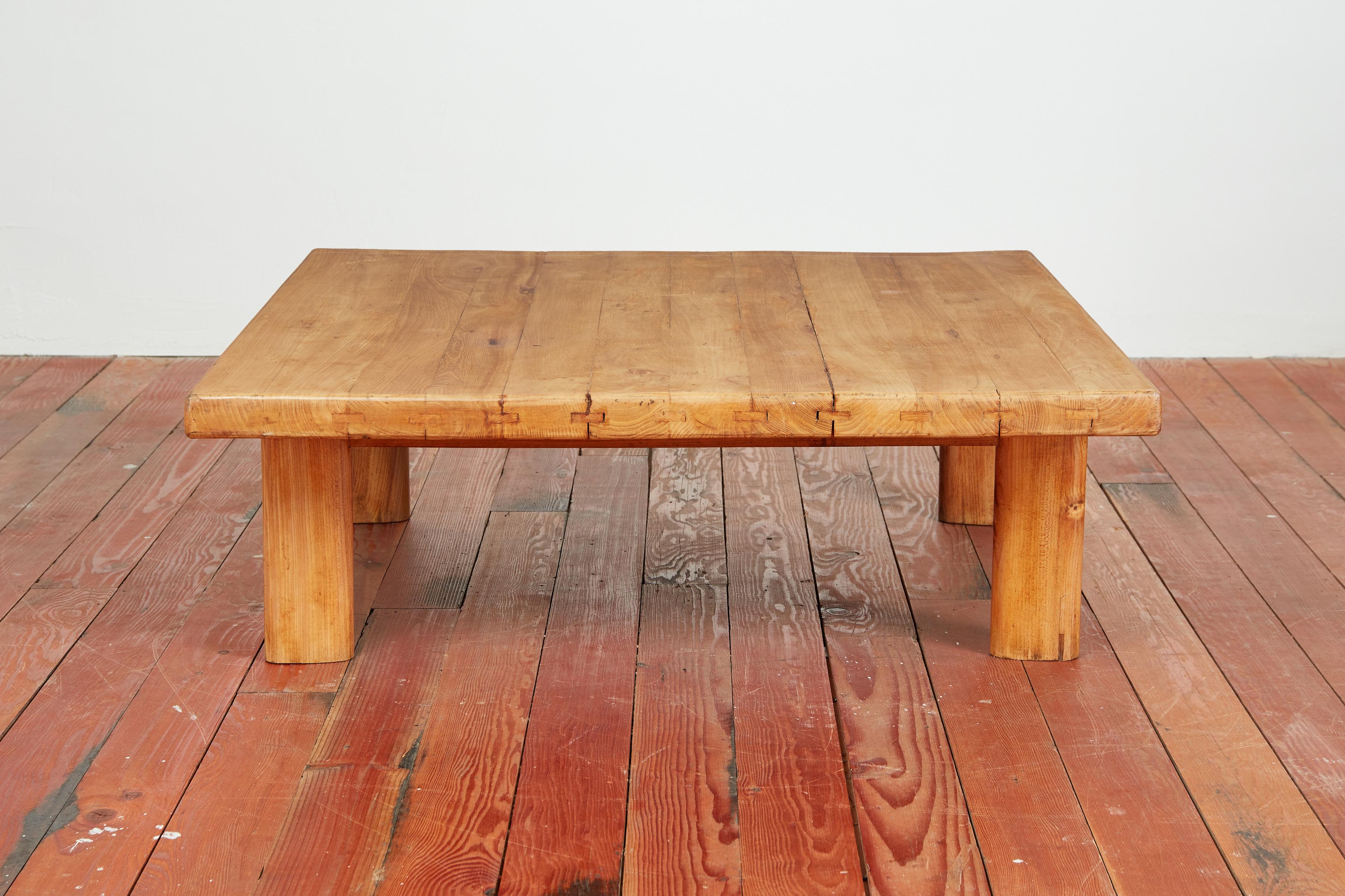 French Christian Durupt Coffee Table  For Sale