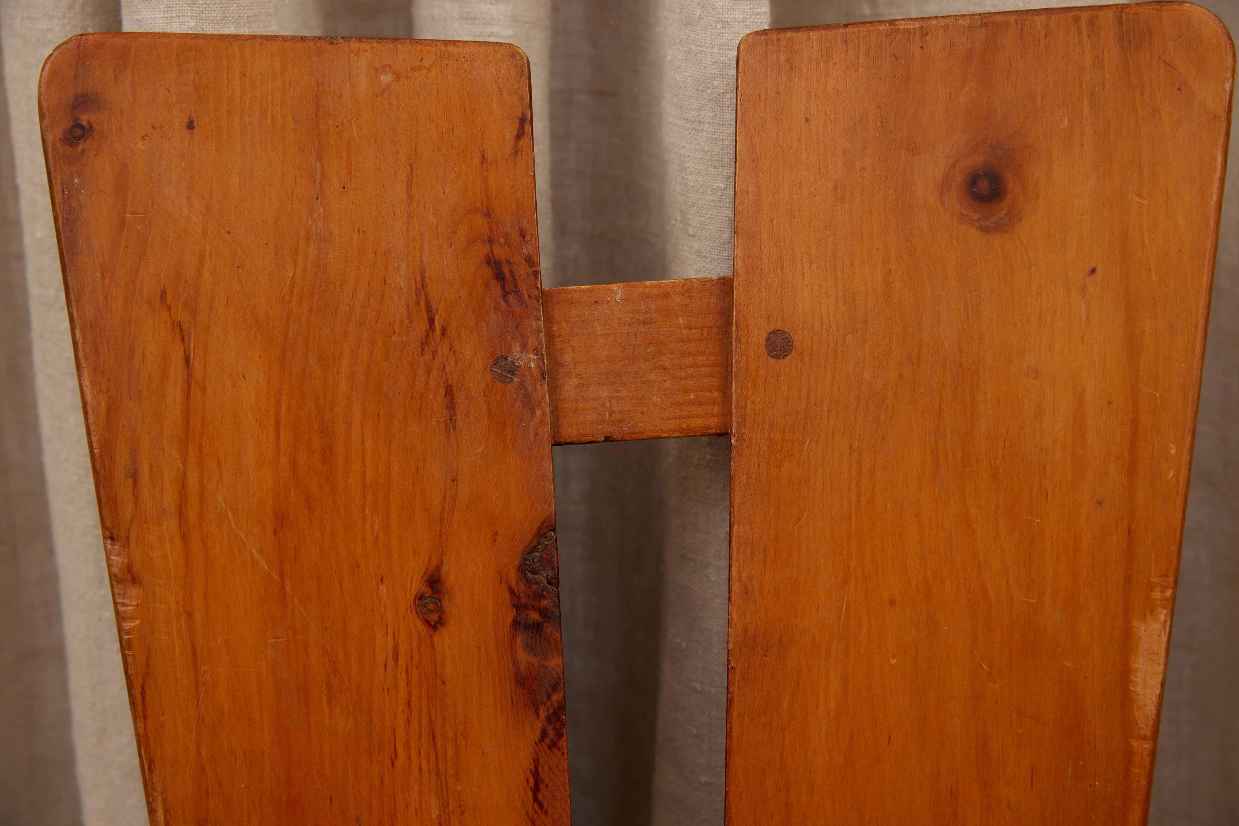 Christian Durupt, Dining Chairs, Pine, France, 1960s For Sale 5