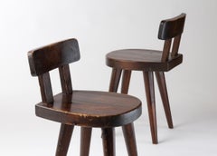 Christian Durupt Meribel Dining Set, Fours Chairs and One Circular Table
