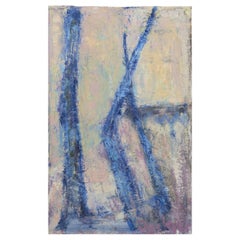 Christian Dyekjær, listed Danish artist. Oil on canvas. Abstract composition.
