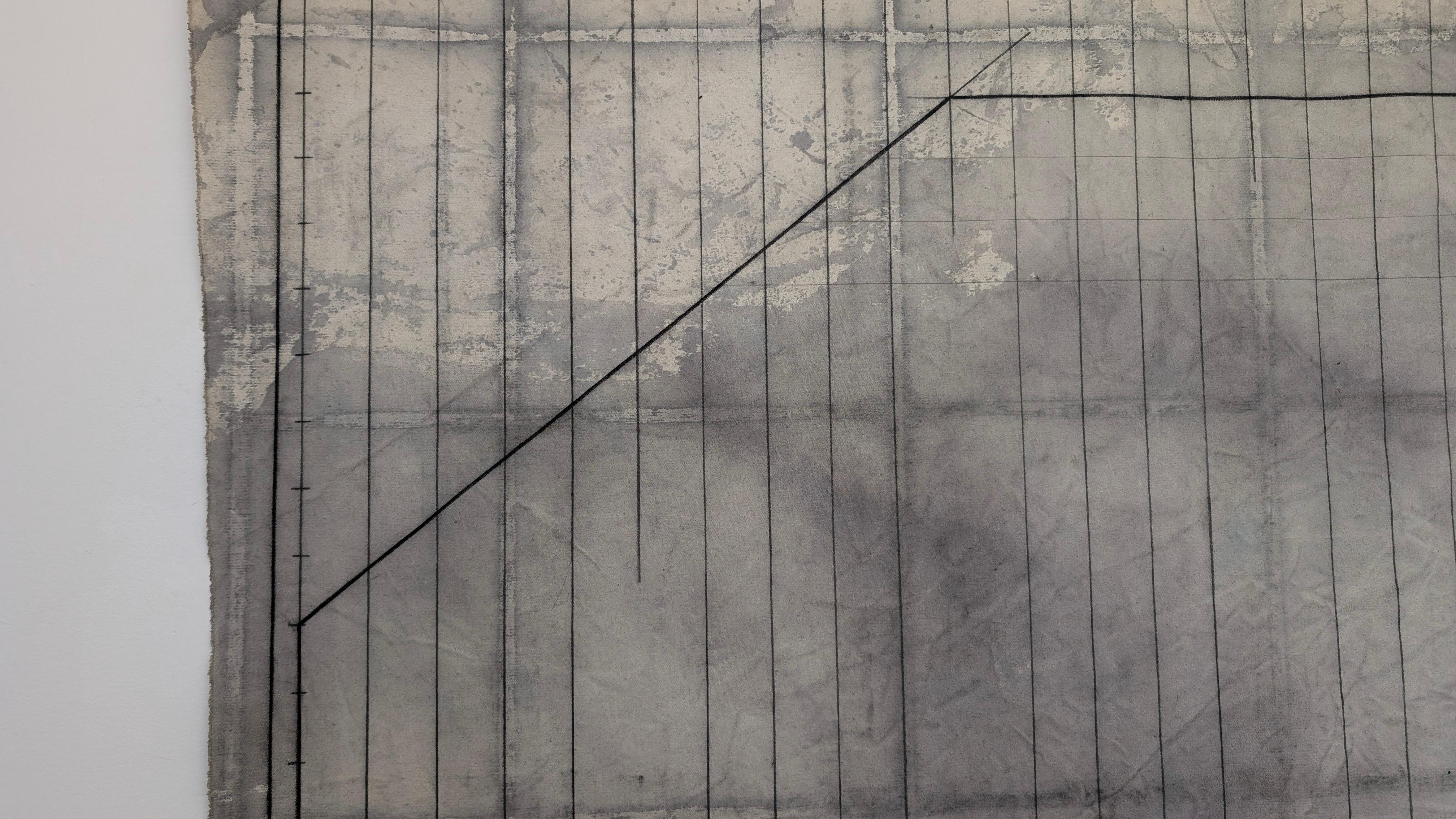 Untitled - Abstract Geometric Mixed Media Art by Christian Eckhart