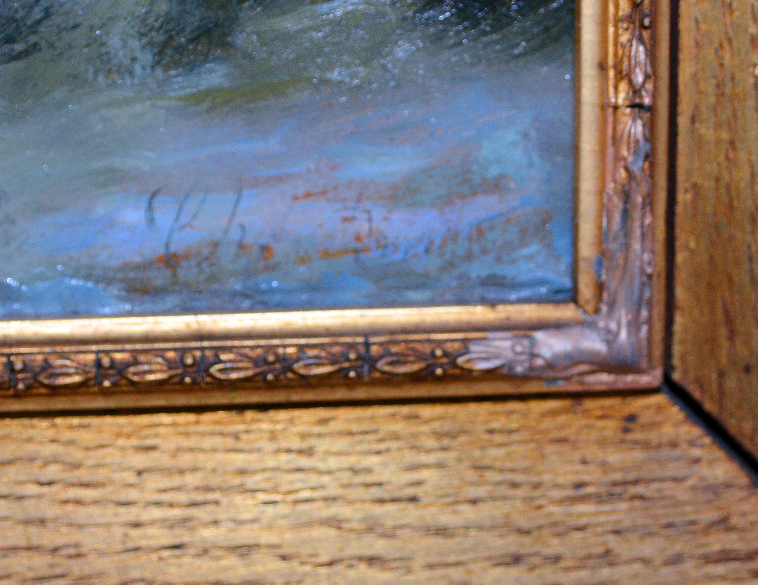 Hand-Painted Christian Frederik Emil Eckardt 