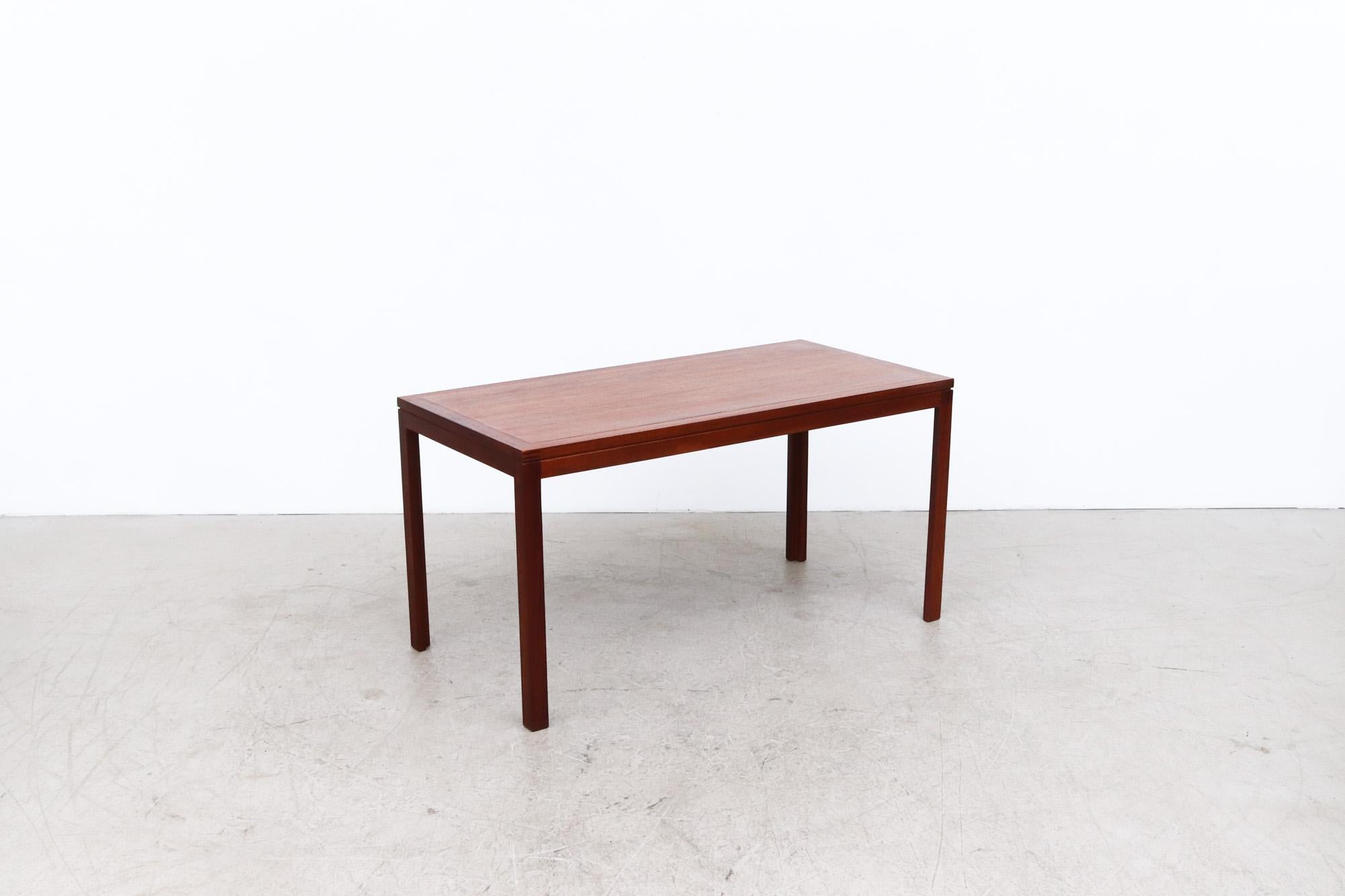 Cerise Table de salle à manger moderne du milieu du siècle dernier en bois foncé Christian Hvidt pour Soborg Mobler en vente