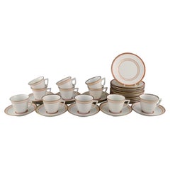Christian Joachim for Royal Copenhagen, "the Spanish Pattern", Coffee Service