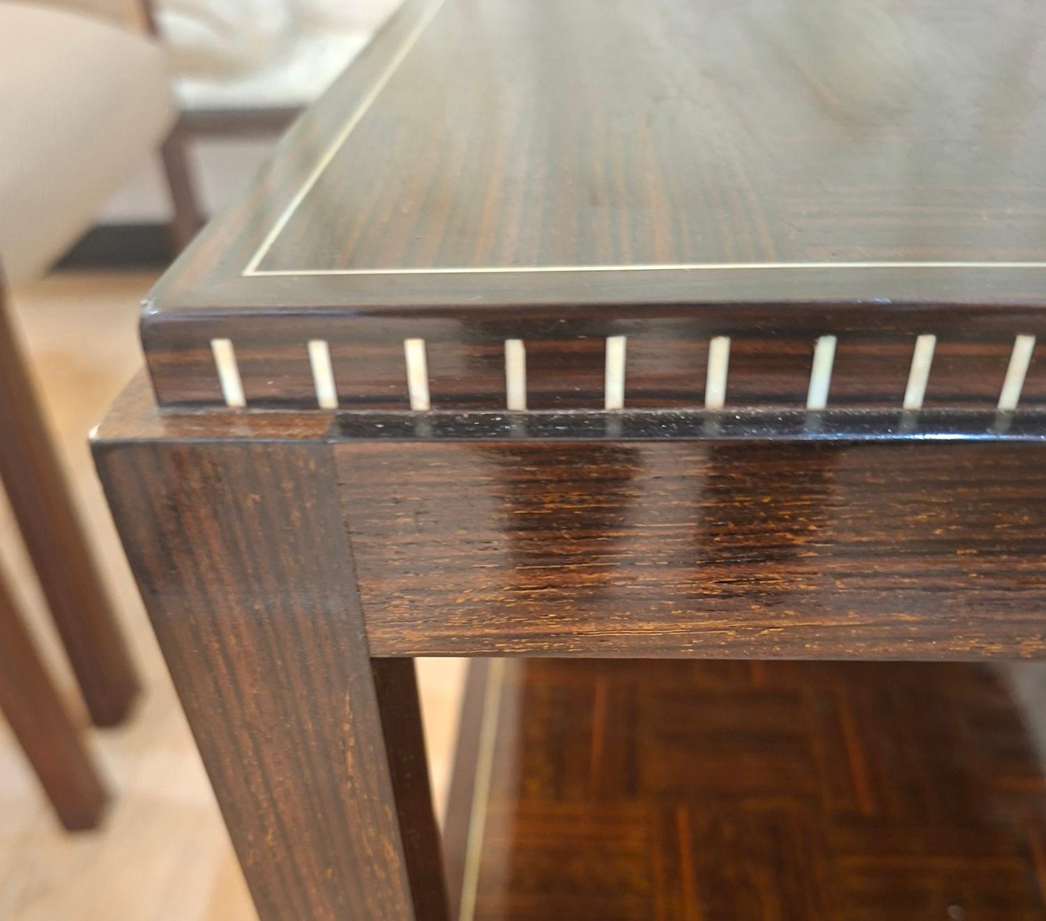 Français Christian Krass, Art Déco coffee table, circa 1930 en vente