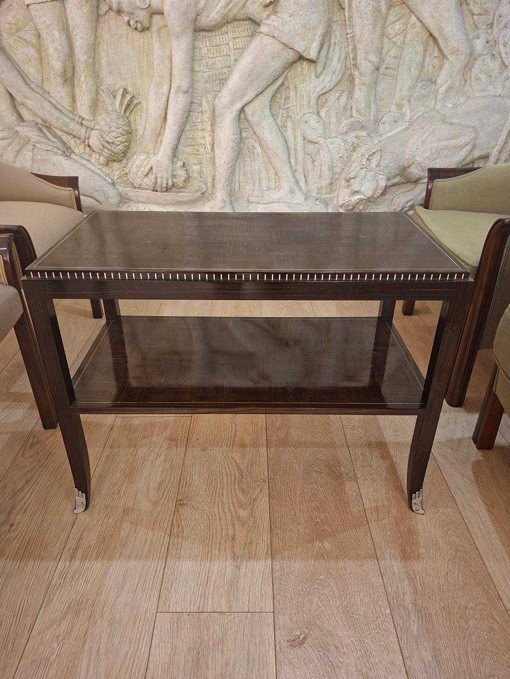 Christian Krass, Art Déco coffee table, circa 1930 en vente 1