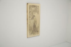 Christian Krekels, 1977. Wall Mounted Acid Etched Brass Art Pheasant Wall Panel.