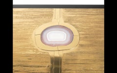 Mesa de centro Christian Krekels de los años 70