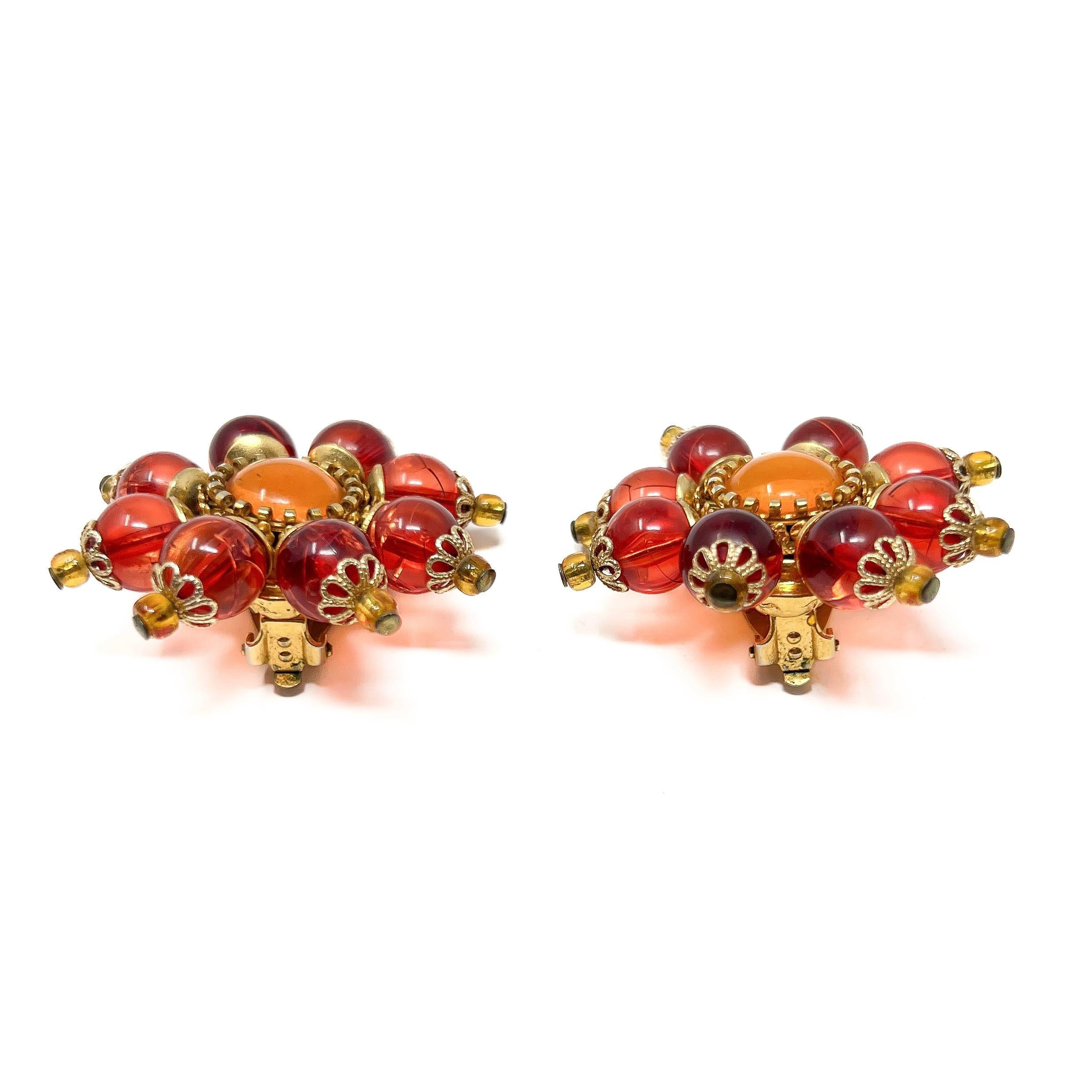 De las mujeres Christian Lacroix Pendientes Sol Vintage bañados en oro de los años 90 en venta