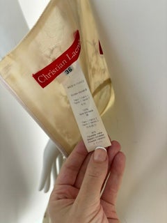 CHRISTIAN LACROIX 2006 Vintage Runway Ad Editorial Silk Fairy Dress