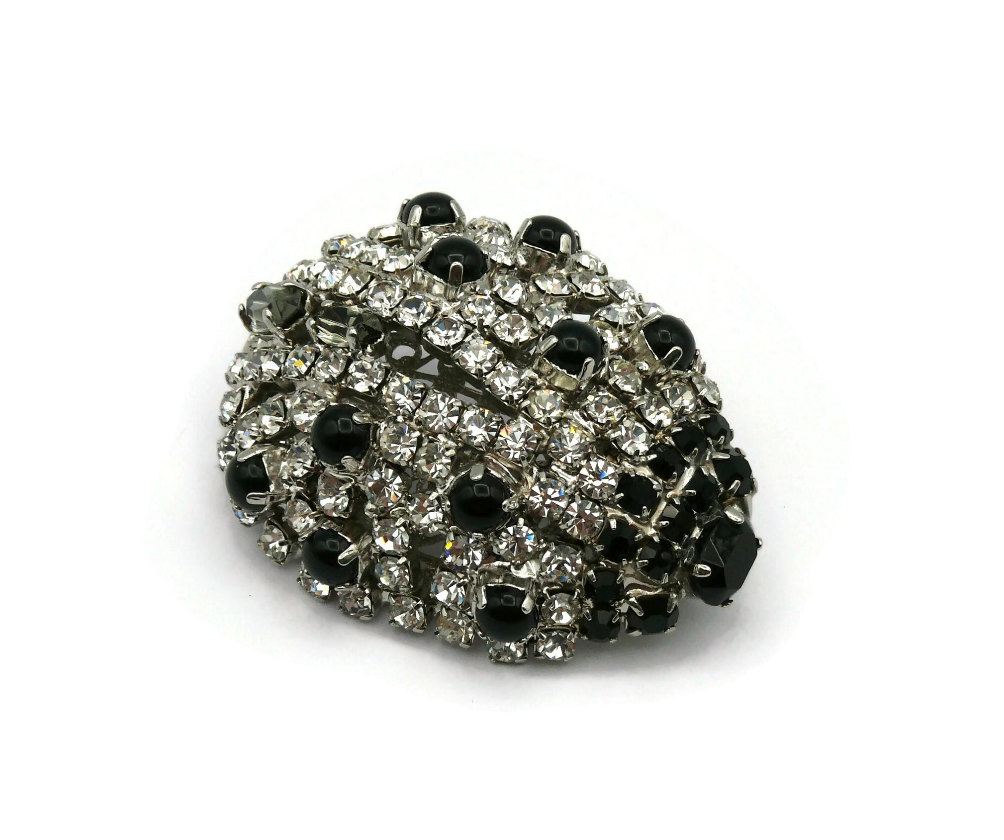 Women's CHRISTIAN LACROIX (Attributed To) Vintage Jewelled Ladybug Brooch For Sale