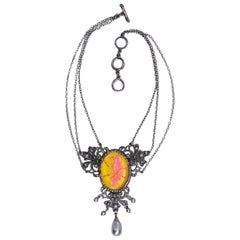 Christian Lacroix Collar Barroco de Plata