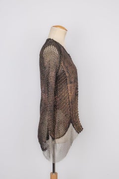 Christian Lacroix Black and Brown Tone Mesh Set