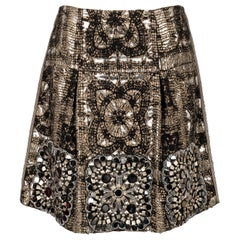 Christian Lacroix Blended Cotton and Mohair Wool Skirt, 2008