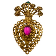 Christian Lacroix Brooch 1990