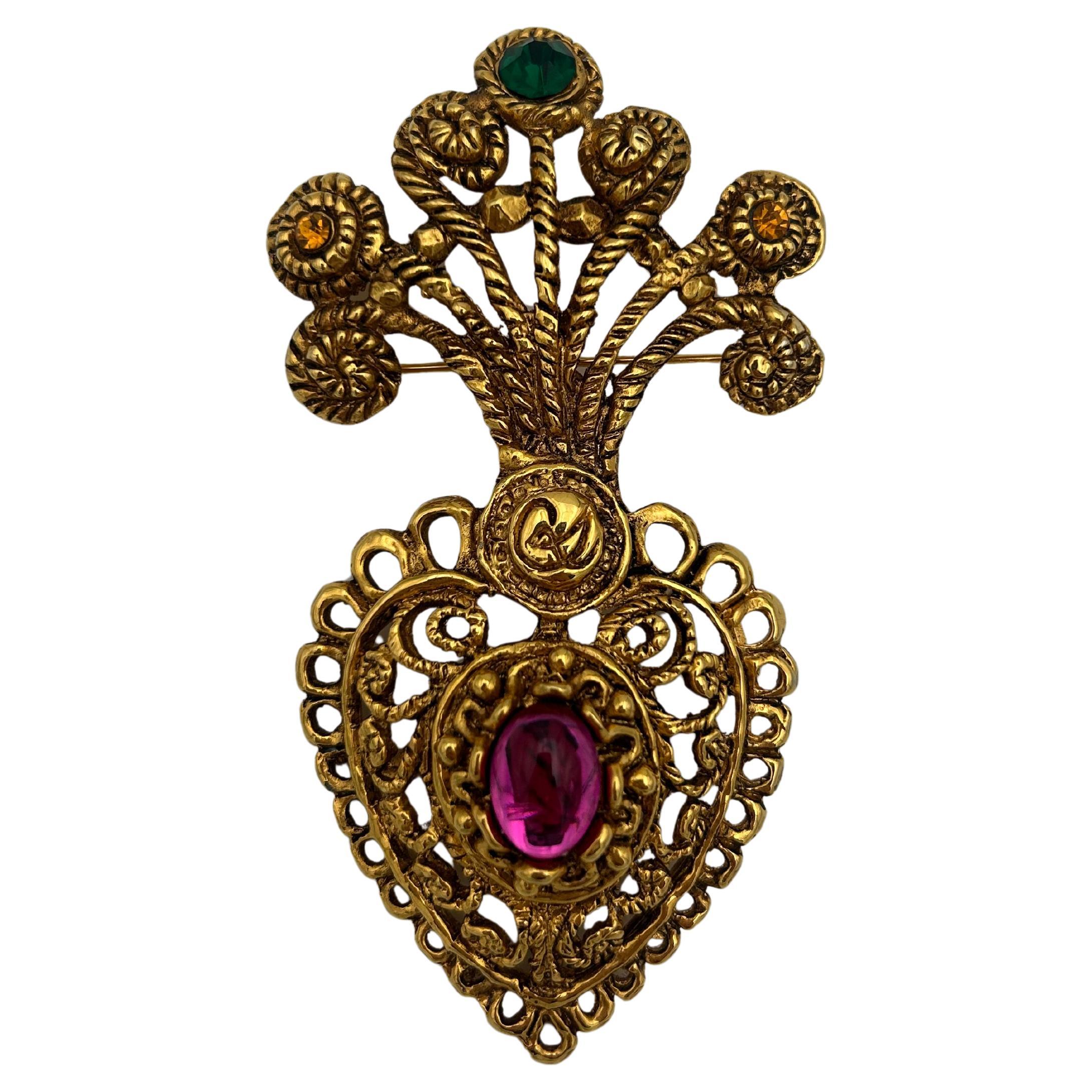 Christian Lacroix Brosche 1990