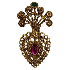 Christian Lacroix Brooch 1990