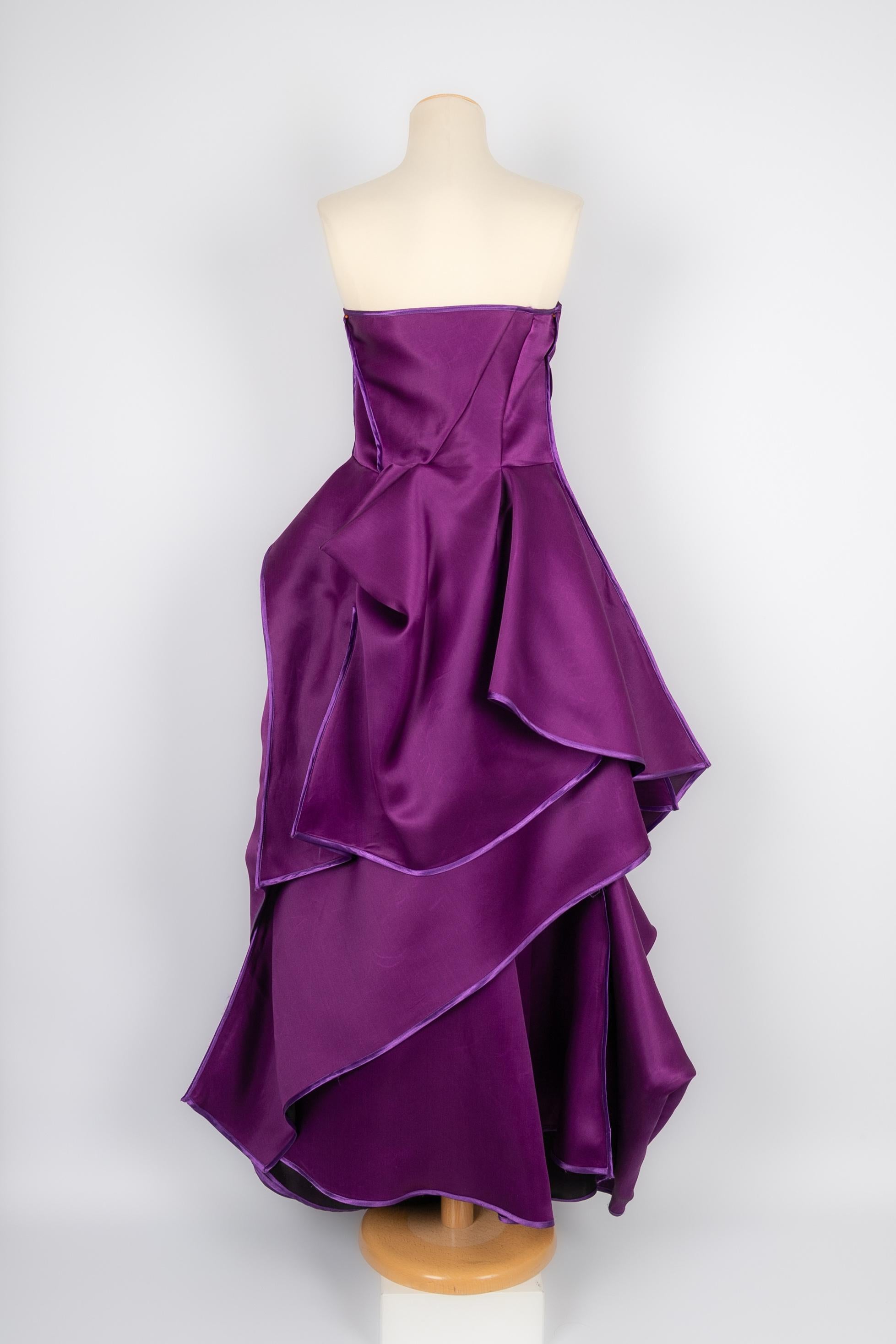 Christian Lacroix bustier dress In Good Condition For Sale In SAINT-OUEN-SUR-SEINE, FR