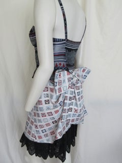 Christian Lacroix Bustierkleid mit Schleife am Rücken Small