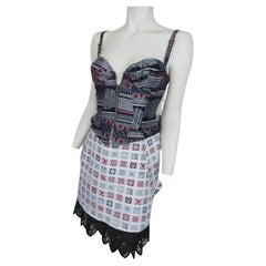 Vestido corpiño Christian Lacroix con lazo en la espalda Pequeño